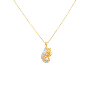 22KT Gold Ekdantaya Ganeshay  Pendant| Pachchigar Jewellers