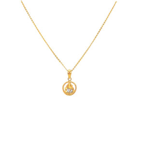 22KT Vighnaharta Ganesha Pendant|Pachchigar Jewellers