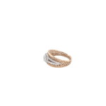 18k Rose Gold Vintage Solitaire Diamond Ring|Pachchigar Jeweller