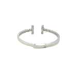 18KT White Gold Tiffany Design Diamond Bracelet