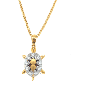 22kt yellow  Gold Turtle Design Pendant|Pachchigar Jewellers