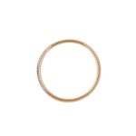 18KT Real Diamond Eternity Single Bangle|Pachchigar Jeweller