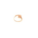 18k rose gold Ring with American diamond|Pachchigar Jeweller