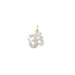 Om Diamond Pendant Symbol of Spiritual|Pachchigar Jewellers
