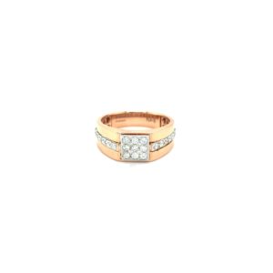 18K Gold Natural Diamond stunning Ring|Pachchigar Jewellers