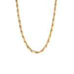 22K Gold Unisex Chain with Handmade Design|Pachchigar Jeweller