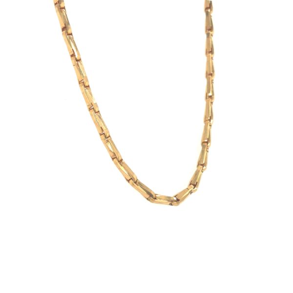 22K Gold Unisex Chain with Handmade Design|Pachchigar Jeweller