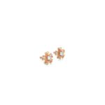 Rose Gold IndoItalian Floral Pendant Set|Pachchigar Jeweller