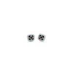 IndoItalian Square PendantSet In Black Mino|Pachchigar Jeweller