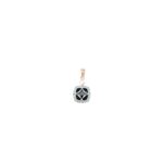 IndoItalian Square PendantSet In Black Mino|Pachchigar Jeweller