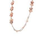 Rose Gold Italian Chain in Square Design|Pachchigar Jeweller