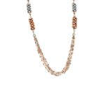 18KT Rose Gold Indo Italian Bunch Chain|Pachchigar Jewellers