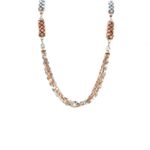 18KT Rose Gold Indo Italian Bunch Chain|Pachchigar Jewellers