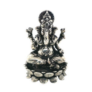 Lord Ganesha in Sterling Silver Brilliance Lord Ganesha in Sterling Silver Brilliance