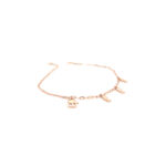 18KT Gold Italian Bracelet with Charms|Pachchigar Jewellers