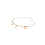18KT Gold Italian Bracelet with Charms|Pachchigar Jewellers