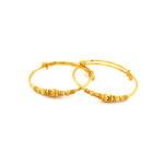 22KT Gold Adjustable Kid's Bangles |Pachchigar Jewellers