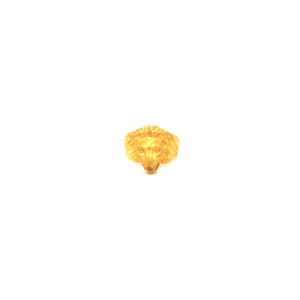 22K Gold Ring with a Lion Face in center|Pachchigar Jeweller