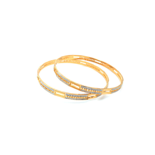22KT Gold Classic Everyday Wear Bangle|Pachchigar Jewellers