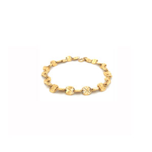 22K Gold Casting Stylish Men Bracelet |Pachchigar Jewellers
