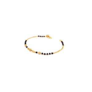 Elegant Gold Hand Mangalsutra Bracelet|Pachchigar Jeweller