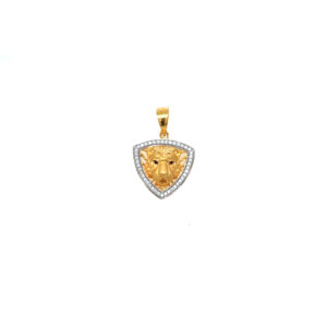 22KT Gold Lion Face Pendant  Design| Pachchigar Jewellers
