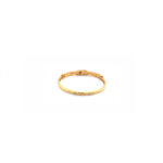 22KT Gold Men’s Designer Kada with CZ Premium Design