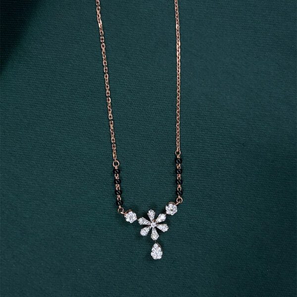 Delicate Diamond Mangalsutra - Comfortable and Classy