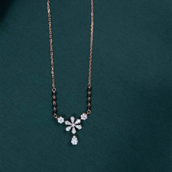 Delicate Diamond Mangalsutra - Comfortable and Classy