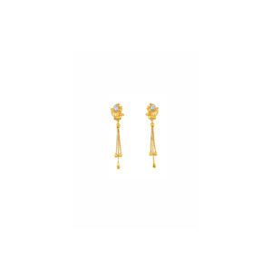 22KT Gold Drop Earrings Latest Design |Pachchigar Jewellers